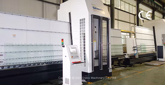 Sanken Glass Working Center Quenching Glass CNC Router Vertical Center